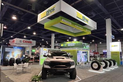 BetFury中国SEMA SHOW大放异彩，彰显中国轮胎智造实力